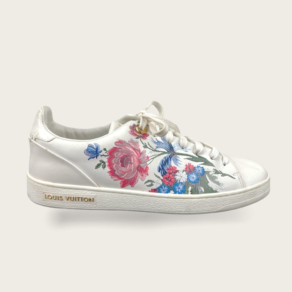 Louis vuitton hot sale floral sneakers