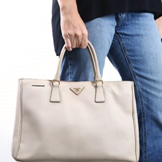 Bolsa Couro Prada Saffiano