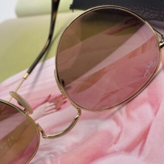 Rayban Round Rose