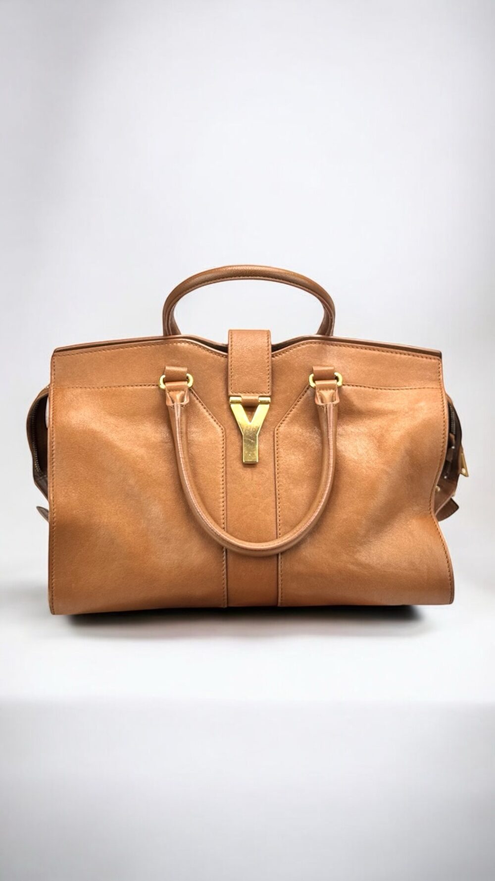 YSL Cabas caramelo
