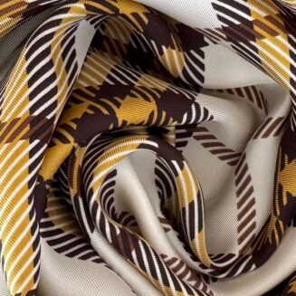 Lenço seda Burberry