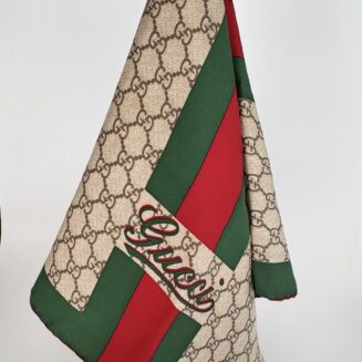 Lenço Gucci Seda Guccissima