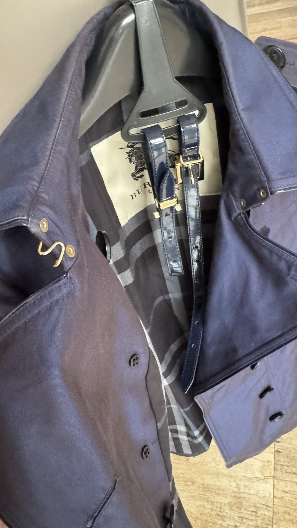 Trench marinho  Burberry - Image 4