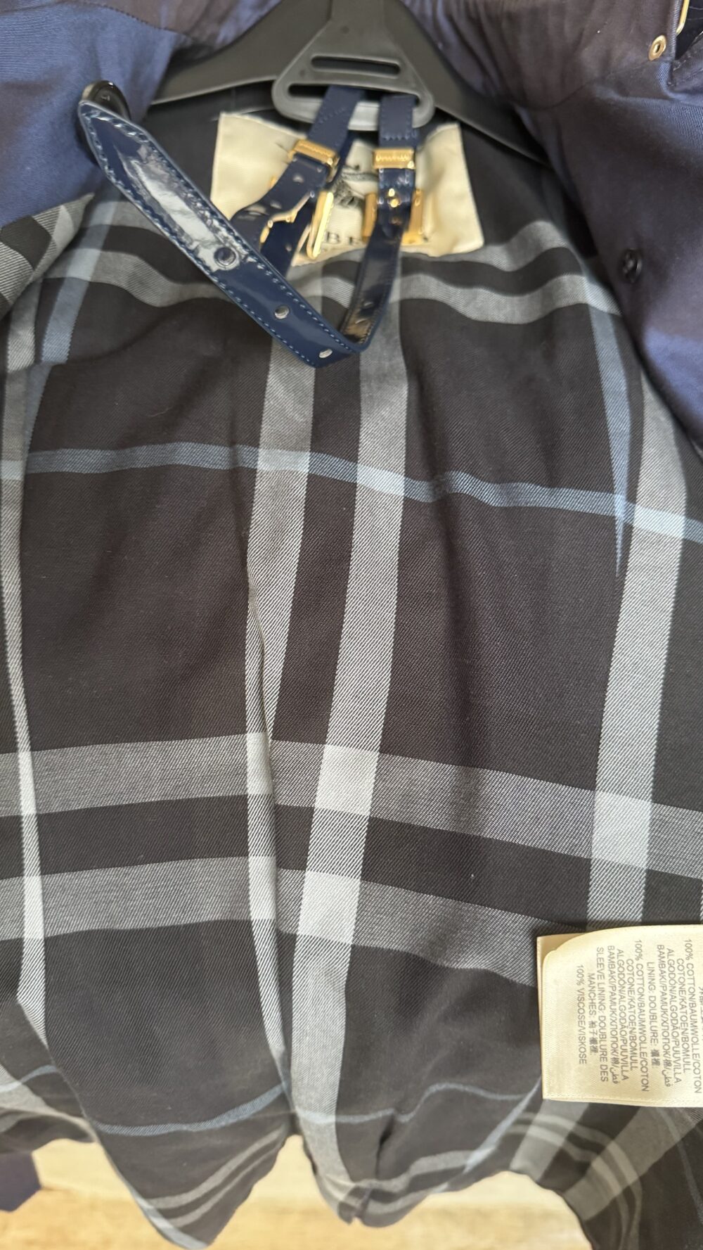 Trench marinho  Burberry - Image 5