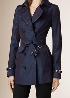 Trench marinho  Burberry