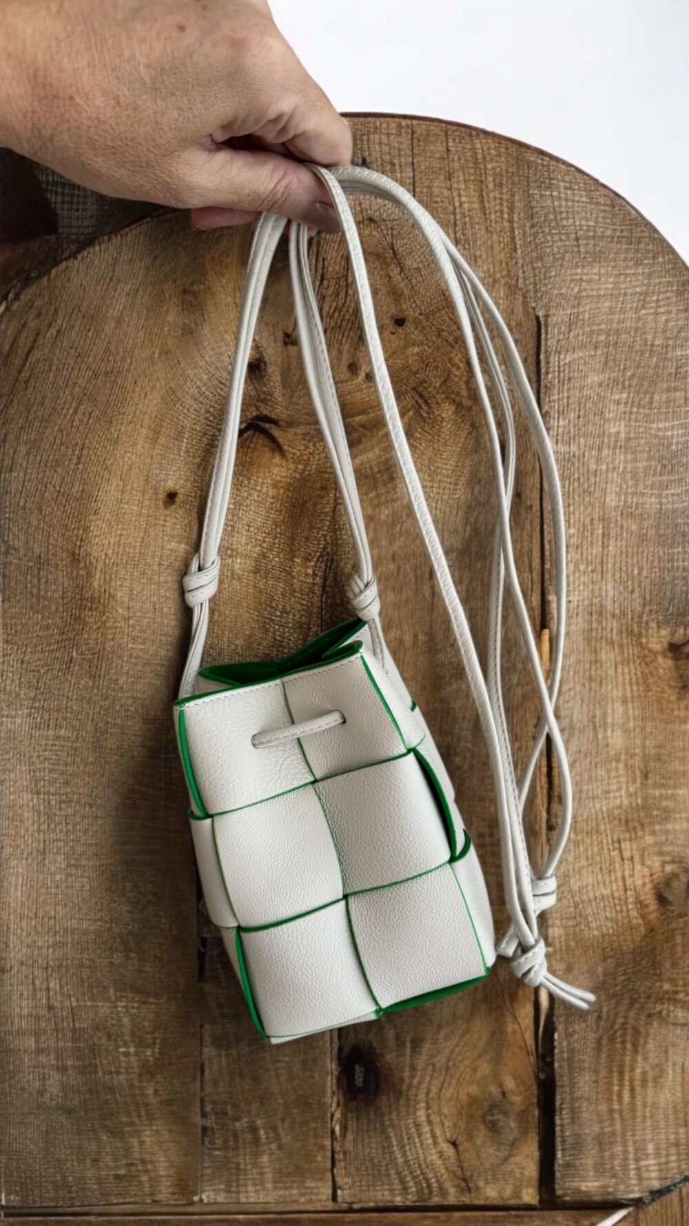 Mini Cassette Cross-Body Bucket