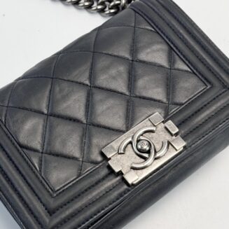 Chanel Boy Small grafite
