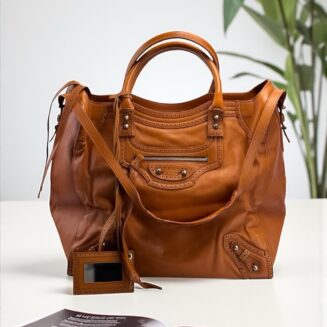 Balenciaga Goatskin Leather
