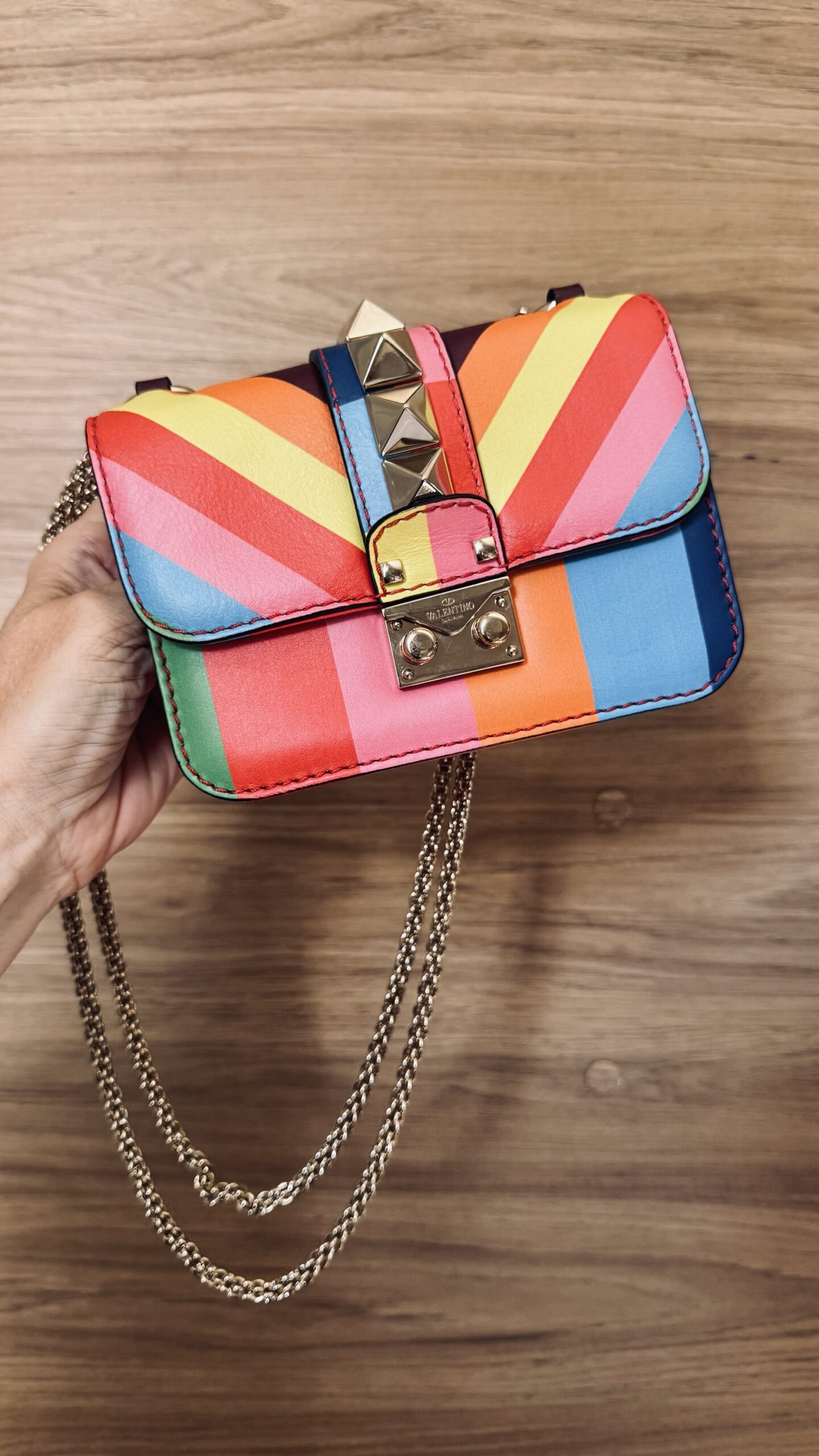 Valentino 1973 Rockstud Mini Glam Lock - Imagem 6