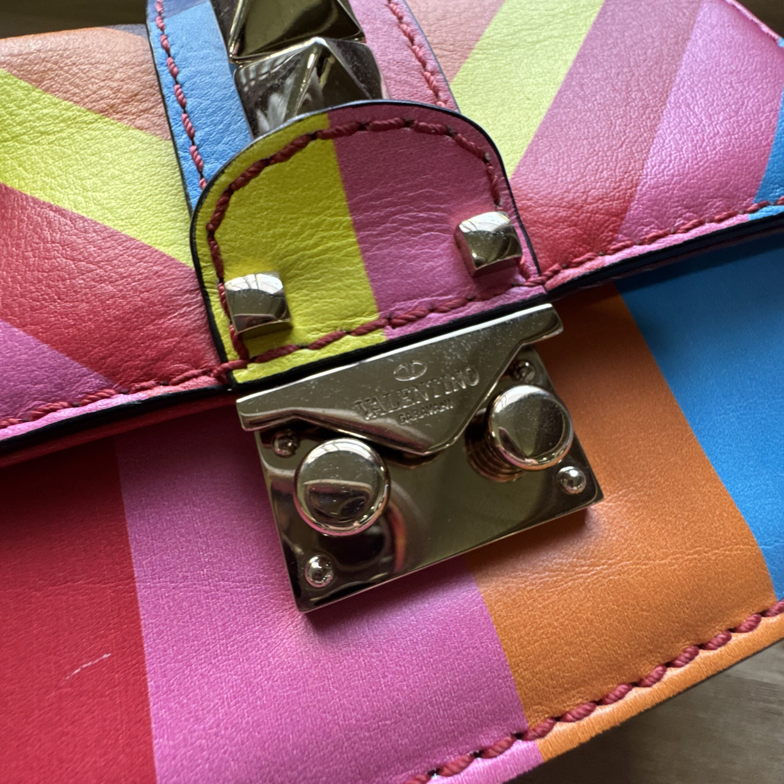 Valentino 1973 Rockstud Mini Glam Lock - Imagem 5