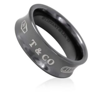 Anel TIFFANYS titânio aro 12