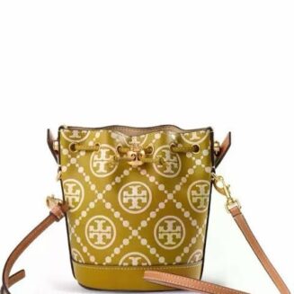 Tory Burch T Monogram Mini Bucket