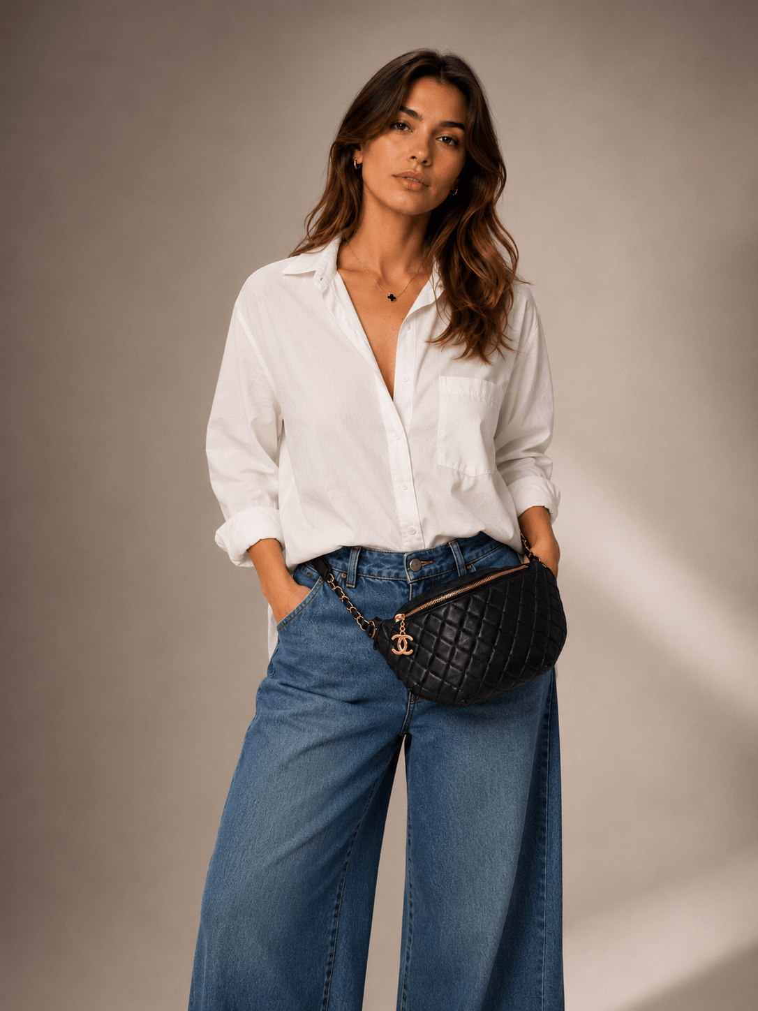 Pochete Chanel Banane Waist Bag - Imagem 2