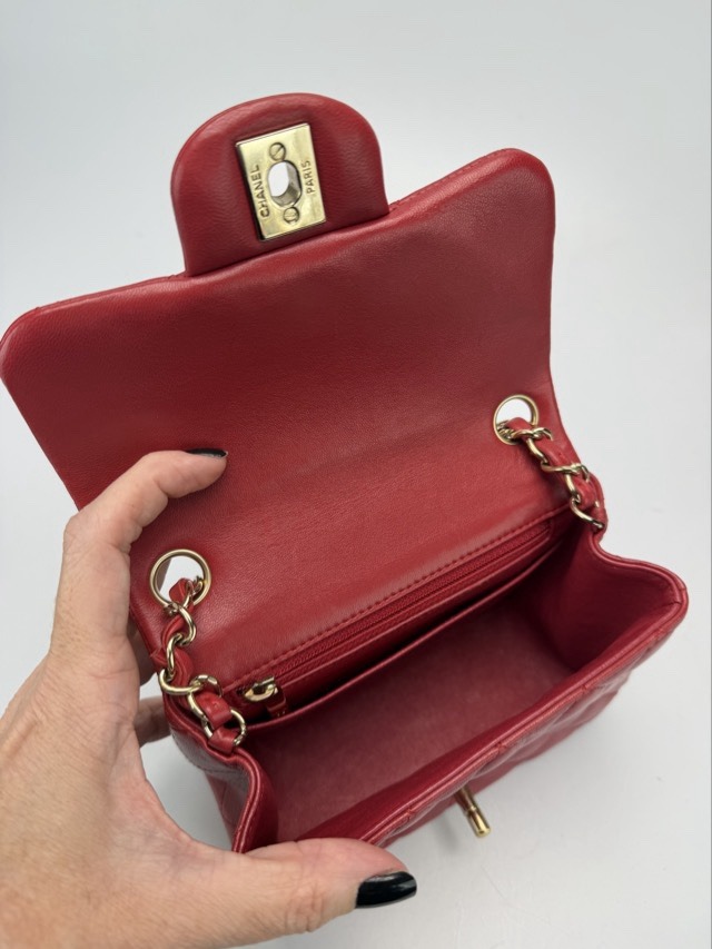 Chanel Classic Mini Square Flap - Imagem 9