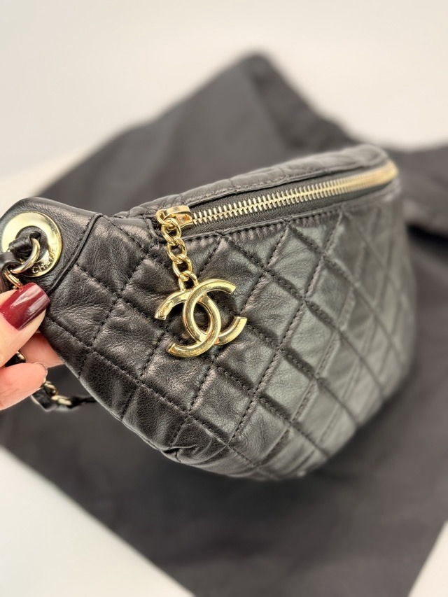 Pochete Chanel Banane Waist Bag - Imagem 8