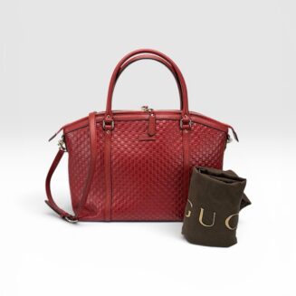 Gucci Medium Microguccissima Dome