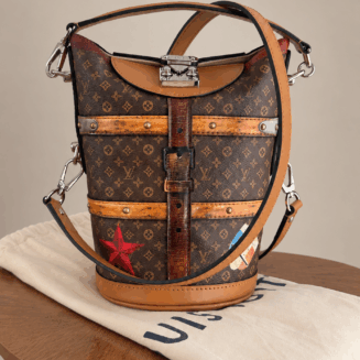 LV Transformed Monogram Time Trunk Duffle Bag