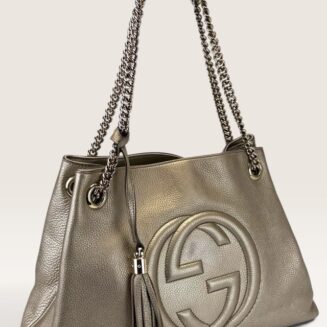 Soho Shoulder Bag metalizada