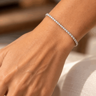 Pulseira Riviera diamantes